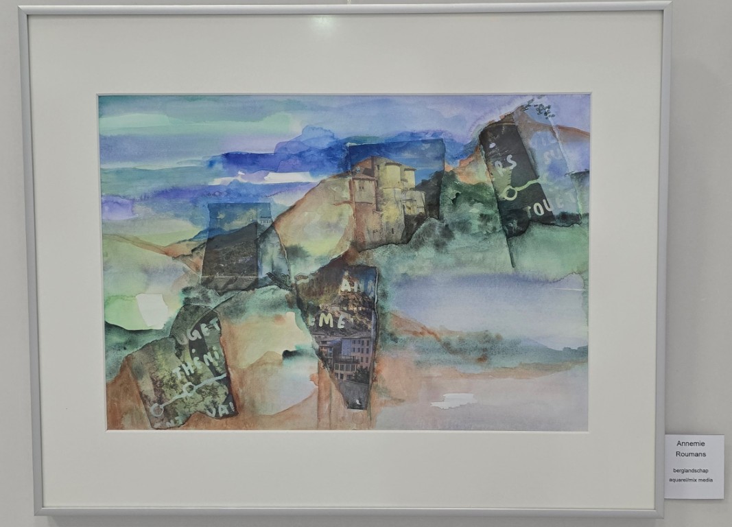 Annemie Roumans - berglandschap