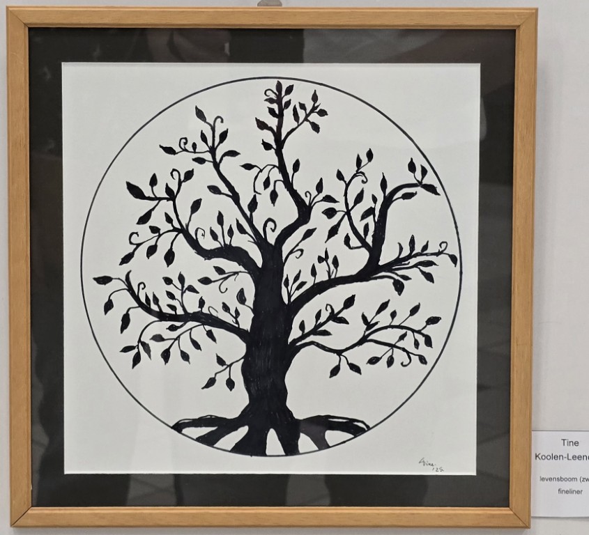Tine Koolen-Leenders - levensboom zwart